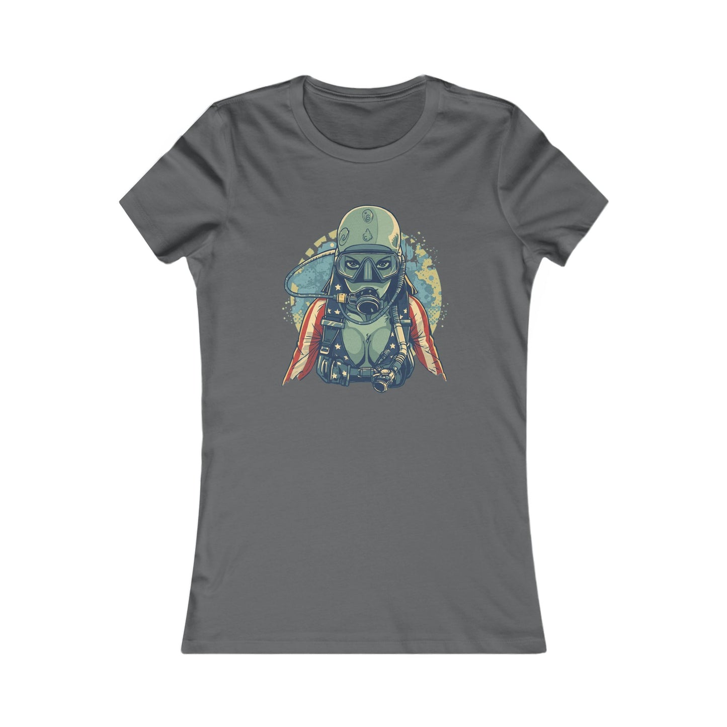 American Alien SCUBA Diver Women's Favorite Tee