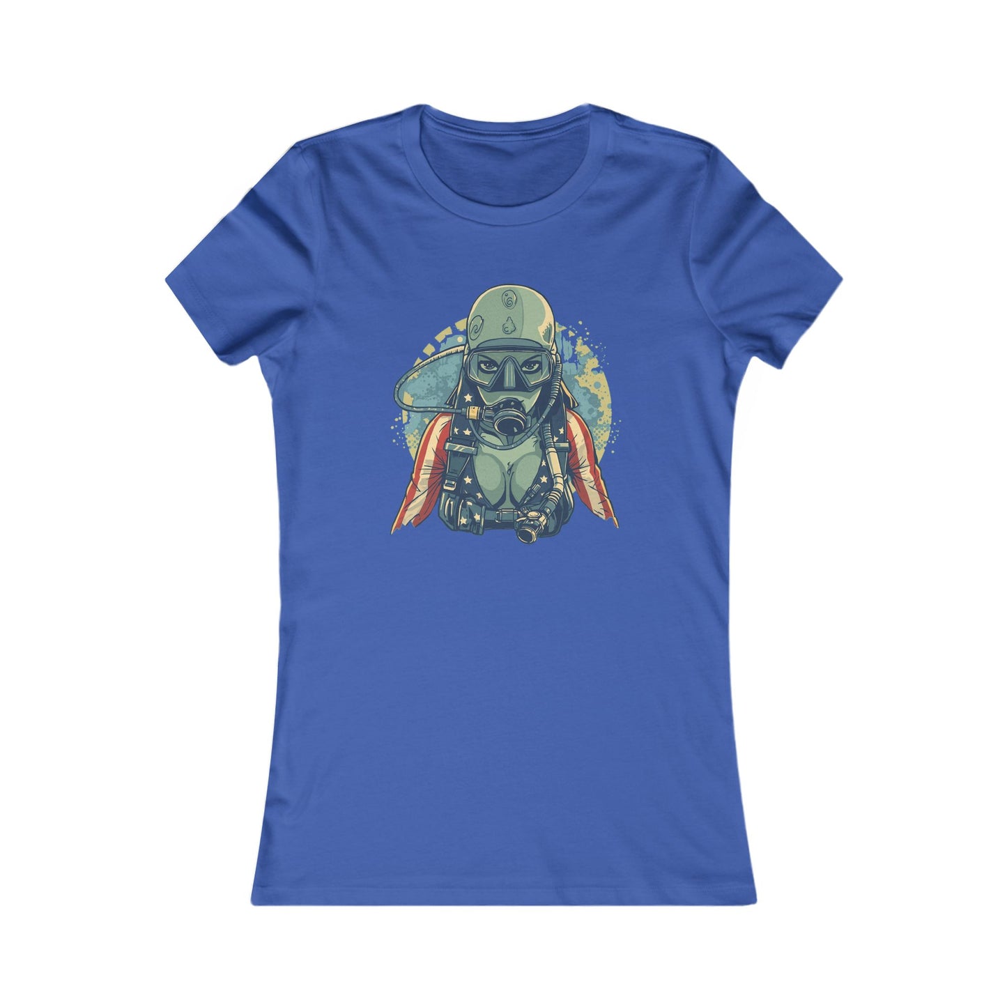 American Alien SCUBA Diver Women's Favorite Tee
