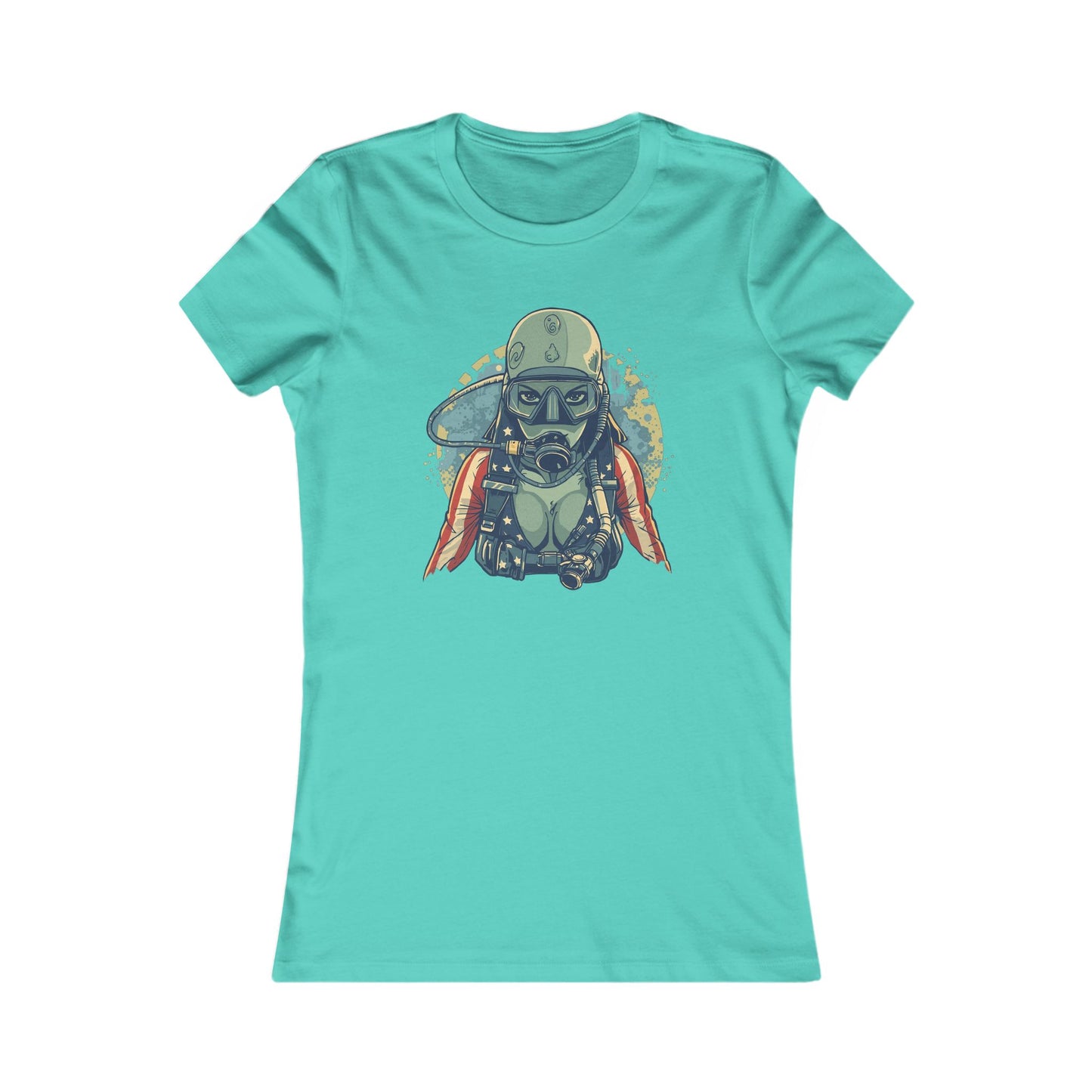 American Alien SCUBA Diver Women's Favorite Tee