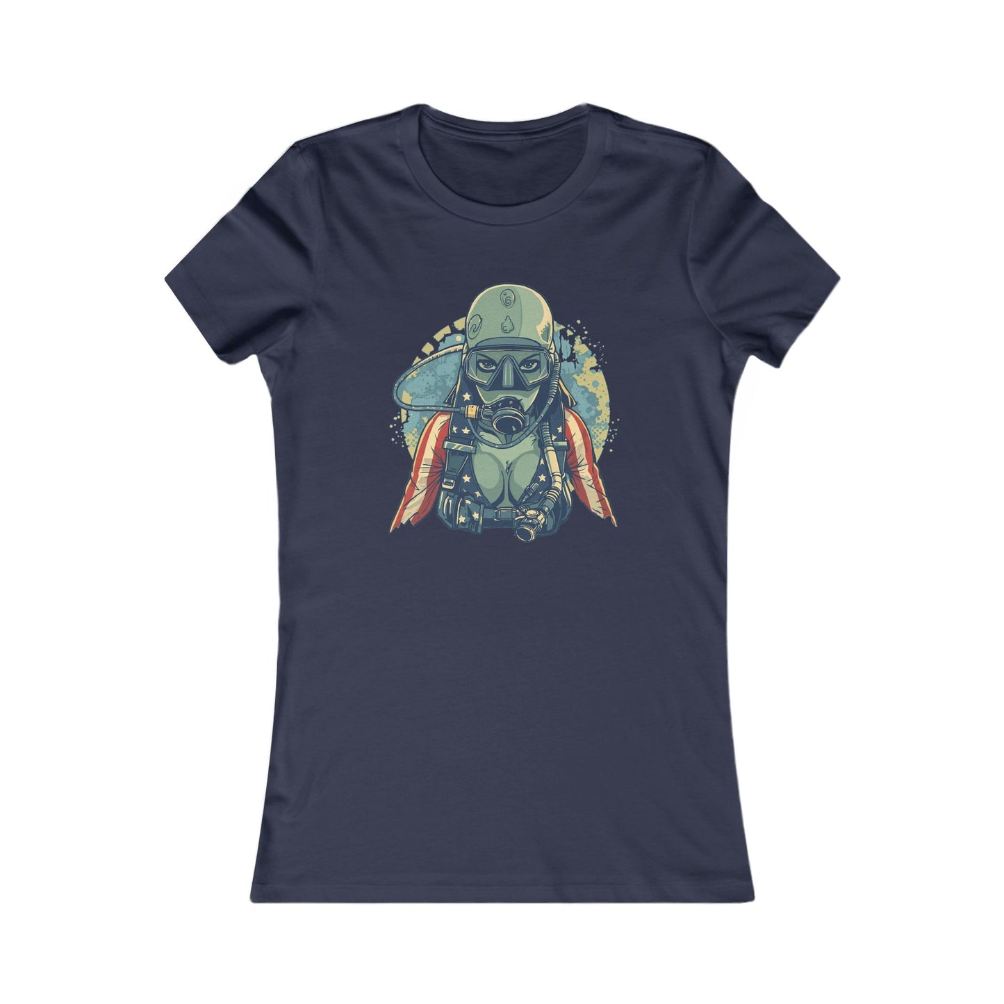 American Alien SCUBA Diver Women's Favorite Tee