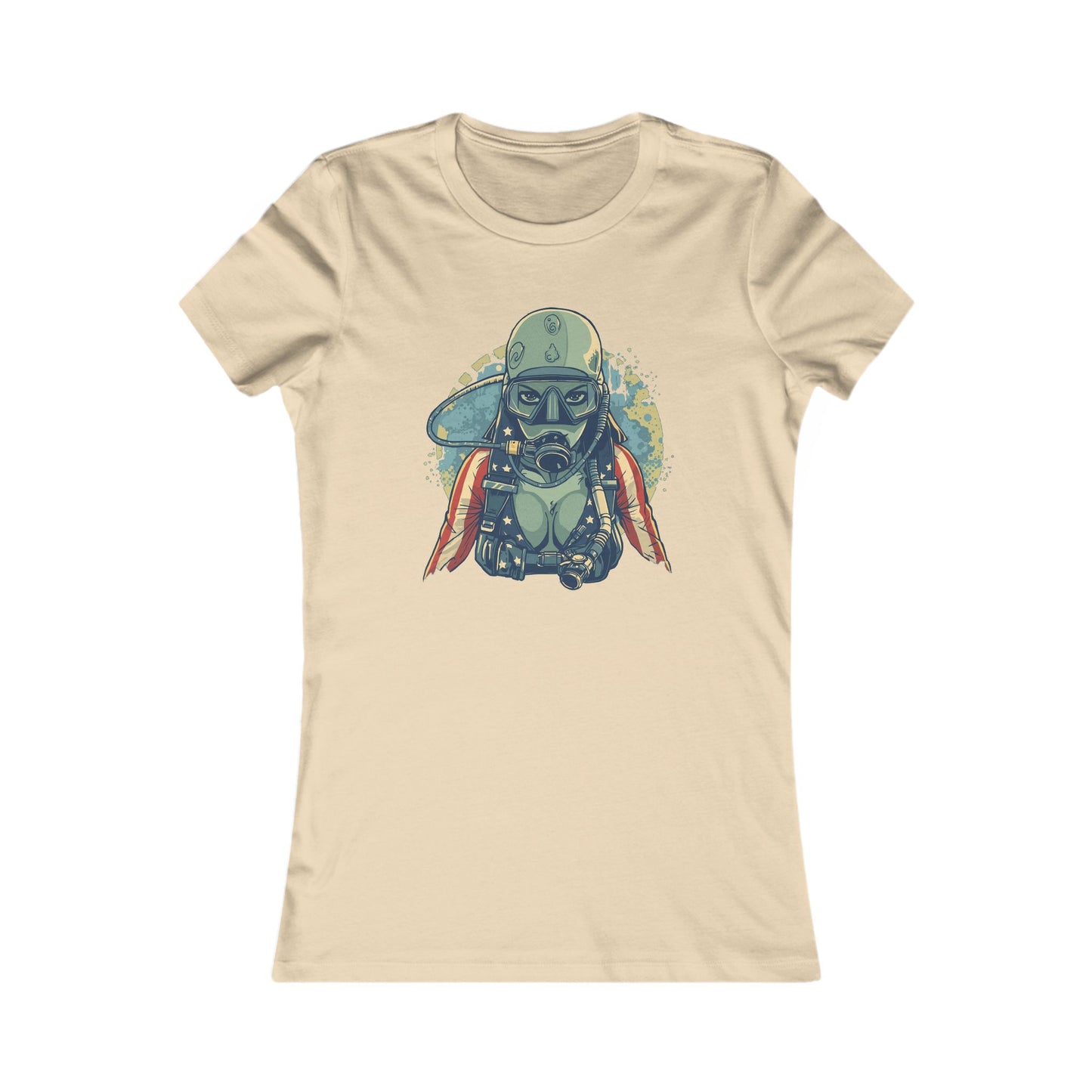 American Alien SCUBA Diver Women's Favorite Tee