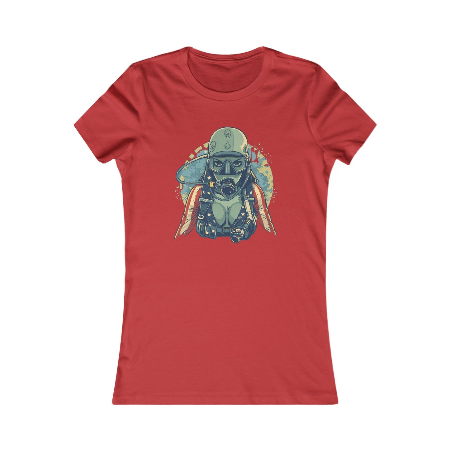 American Alien SCUBA Diver Women's Favorite Tee