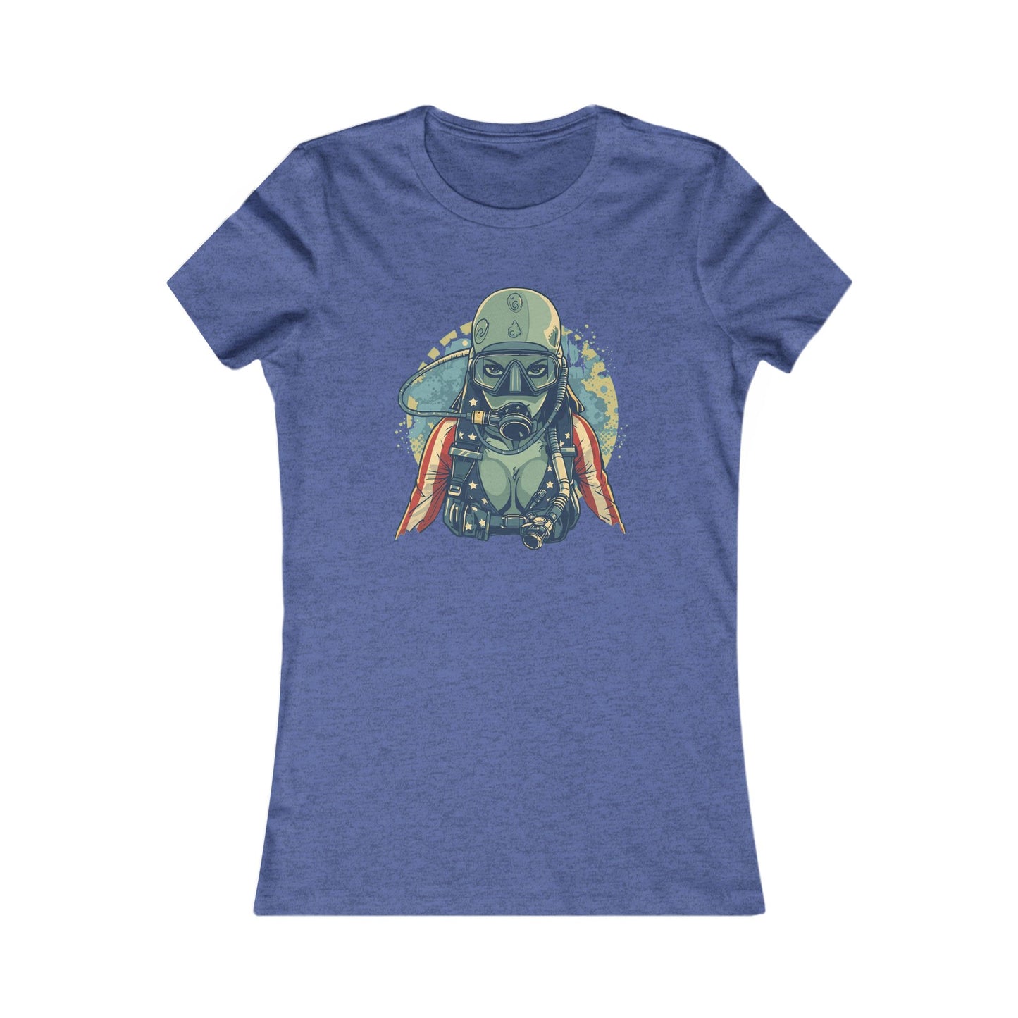 American Alien SCUBA Diver Women's Favorite Tee